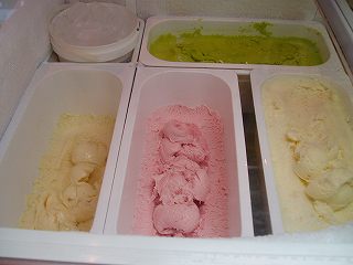 マランダデイリーセンターのアイスクリーム